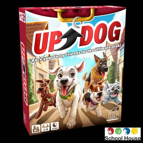 Up Dog Card Game | Fast-Paced Family Game of Strategy, Speed & Puppy Fun Ages 8+