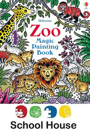 Zoo Magic Painting Book for Kids Ages 5–8