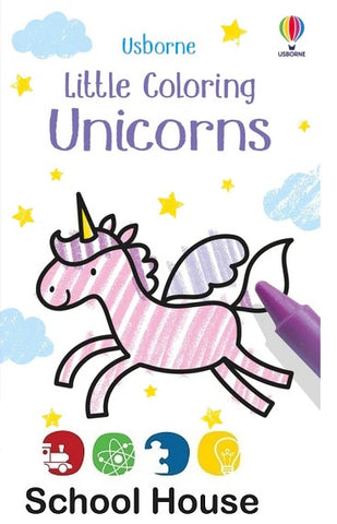 Unicorns Little Coloring Book for Kids Ages 3–5
