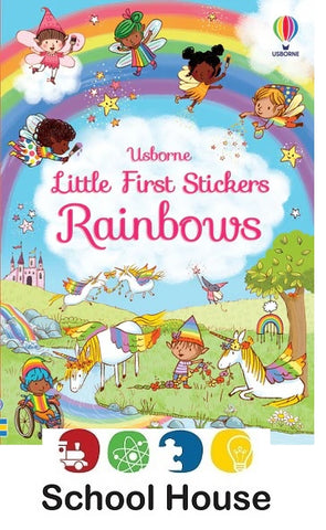 Rainbows Little Sticker Book for Kids Ages 3-5
