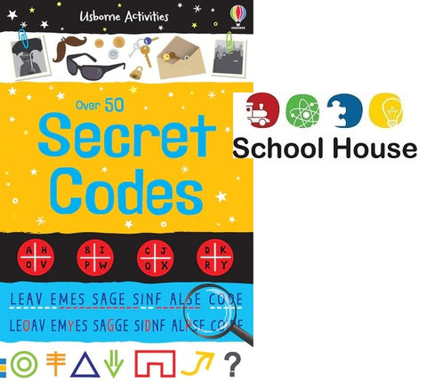 Over 50 Secret Codes Book for Kids Ages 6–9