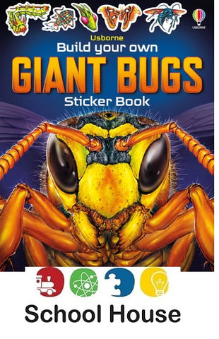 BUILD YOUR OWN GIANT BUGS STICKER BOOK