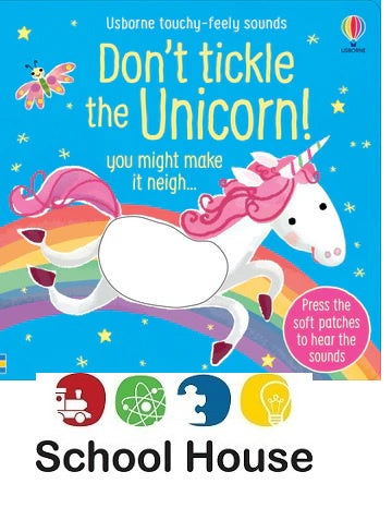 Don’t Tickle the Unicorn Touch & Sound Board Book for Kids