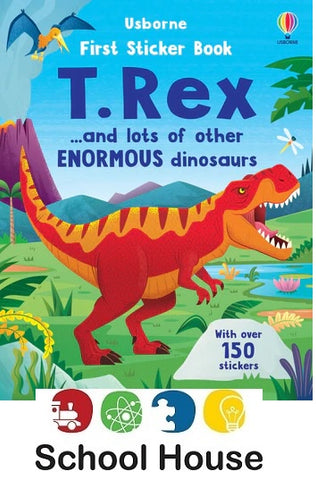 First Sticker Book T Rex & Other Dinosaurs for Kids Ages 3–5