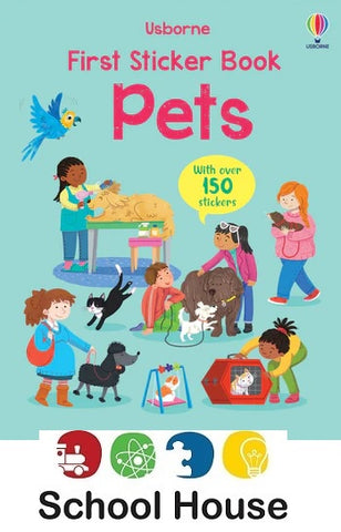 First Sticker Book Pets for Kids Ages 3–5
