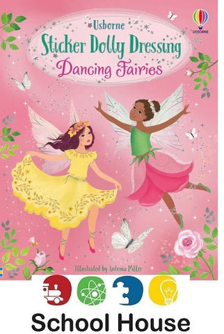 Dancing Fairies Sticker Dolly Dressing Book for Kids 5–8