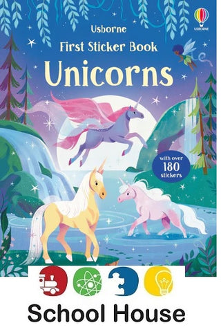Unicorns First Sticker Book for Kids Ages 3–5