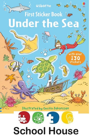 Under The Sea First Sticker Book for Kids Ages 3–5