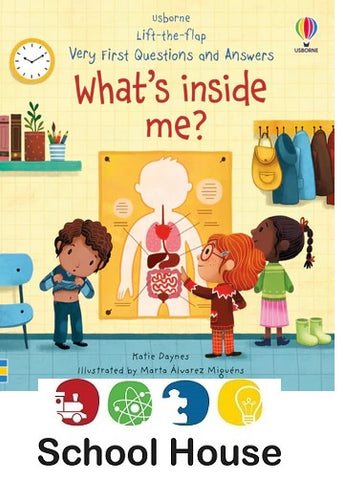 What’s Inside Me Board Book for Kids Ages 3–5
