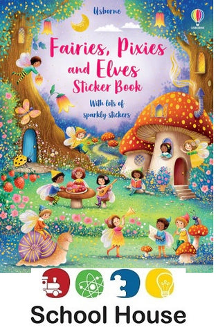 Fairies, Pixies & Elves Sticker Book for Kids Ages 5-8