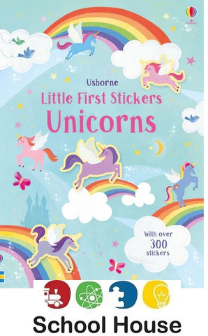 Little Stickers Unicorns Book for Kids Ages 3–5