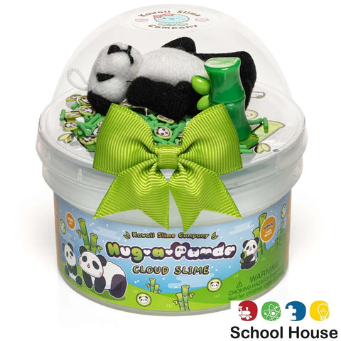 Hug-A-Panda Cloud Slime | Fluffy Panda Scented Slime with Charms & Glitter