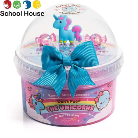 DONT FEED THE UNICORNS BUTTER SLIME
