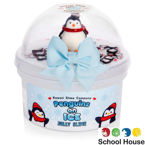PENGUINS ON ICE JELLY SLIME CHRISTMAS
