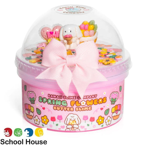 SPRING FLOWERS BUTTER SLIME EASTER