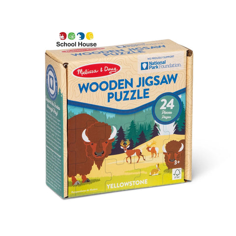 Yellowstone National Park 24-Piece Wooden Puzzle