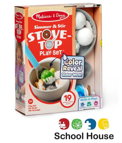 Melissa & Doug Simmer Saute Serve Water WOW Cooking Set