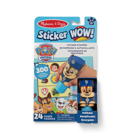 Melissa & Doug Sticker WOW! PAW Patrol Chase Activity Pad & Sticker Stamper