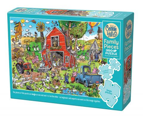 FARMYARD FOLLY 350 PC FAMILY PUZZLE