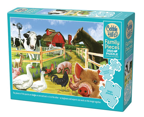 Welcome to the Farm 350-Piece Family Puzzle