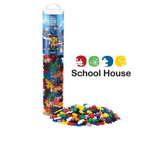 Plus-Plus 240 Piece Sports Tube | STEM Building Toy