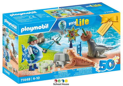 PLAYMOBIL Keeper With Animals Gift Set