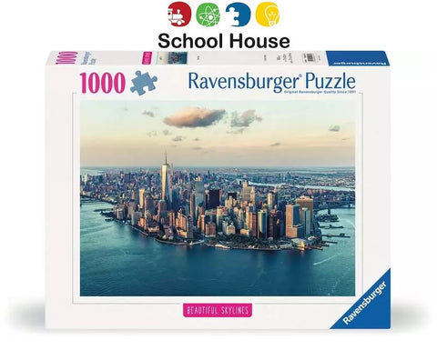 Beautiful Skylines New York 1000 Piece Puzzle – Ravensburger New York City Jigsaw Puzzle