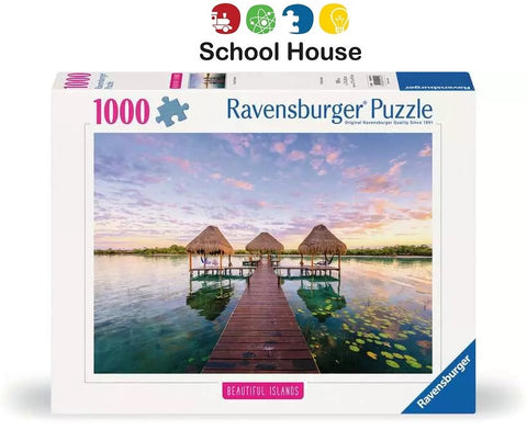 Beautiful Islands Tropical Views 1000 Piece Puzzle – Relaxing Island Escape Jigsaw Puzzle