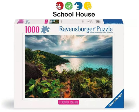 Beautiful Island Hawaii Heaven 1000 Piece Puzzle – Ravensburger Tropical Paradise Jigsaw Puzzle