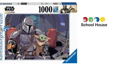 STAR WARS MANDALORIAN 1000 PIECE PUZZLE
