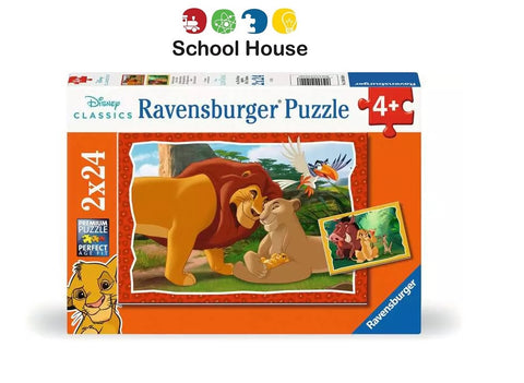 Ravensburger Disney The Lion King 2x24-Piece Jigsaw Puzzle Set