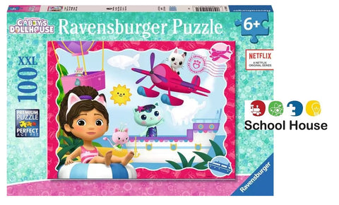GABBY'S DOLLHOUSE 100 PC PZ