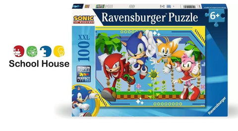 SONIC THE HEDGEHOG 100 PC PZ