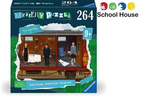MYSTERY LOST FIRE 264 PIECE PUZZLE