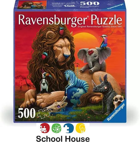 Dulk Hope 500 Piece Puzzle – Wildlife Conservation Art Jigsaw Puzzle for Adults & Teens