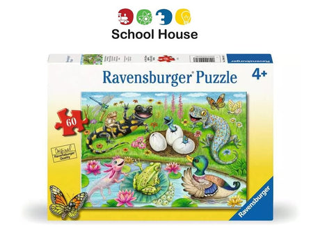 Hello Hatchlings 60-Piece Jigsaw Puzzle for Kids Ages 4+ (14.2" x 10.2")