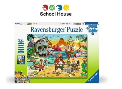 Greg Paprocki "Treasure" 100-Piece Pirate Jigsaw Puzzle for Kids Ages 6+