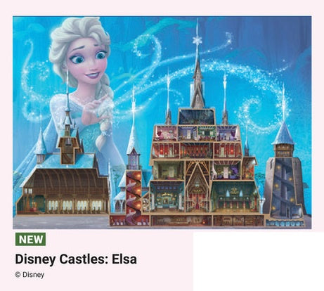 DISNEY CASTLE ELSA 1000 PIECE PUZZLE