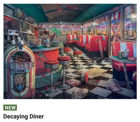 DECAYING DINER 1000 PIECE PUZZLE