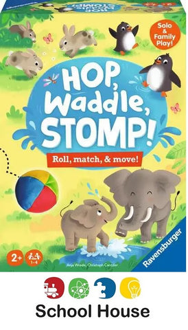 Hop Waddle Stomp Toddler Game | Active Learning & Animal Matching Game
