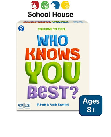 Who Knows You Best Game – Family & Friends Trivia Card Game