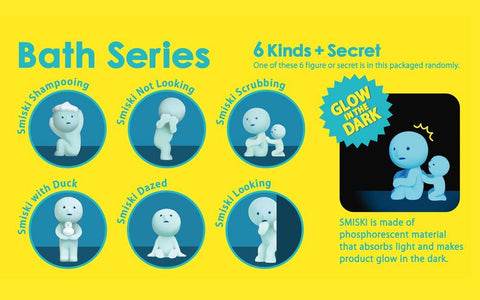 Smiski Bath Series Mystery Figure | Cute Collectible Mini Character Toy Blind Box