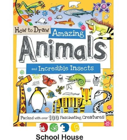 How To Draw Amazing Animals & Insects Book