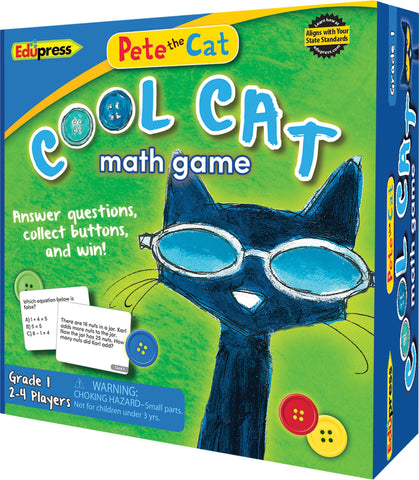 PETE THE CAT COOL CAT MATH GAME GRADE 1