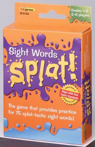 SIGHT WORDS SPLAT GAME GRADES 1-2