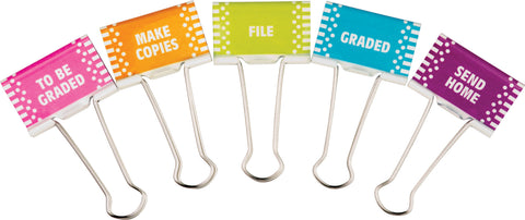 CLASSROOM MANAGEMENT BINDER CLIPS