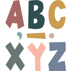 WONDERFULLY WILD 7" LETTERS