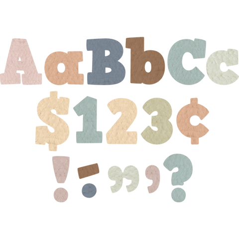 EVERYONE IS WELCOME 4" COMBO LETTERS