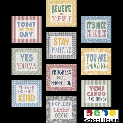 CLASSROOM COTTAGE SAYINGS ACCENTS