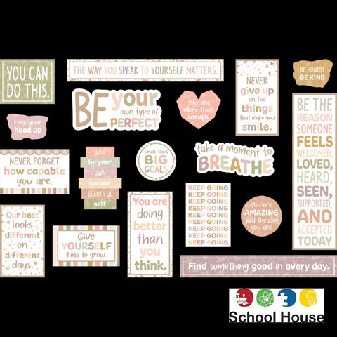 TERRAZZO TONES MINI BULLETIN BOARD SET